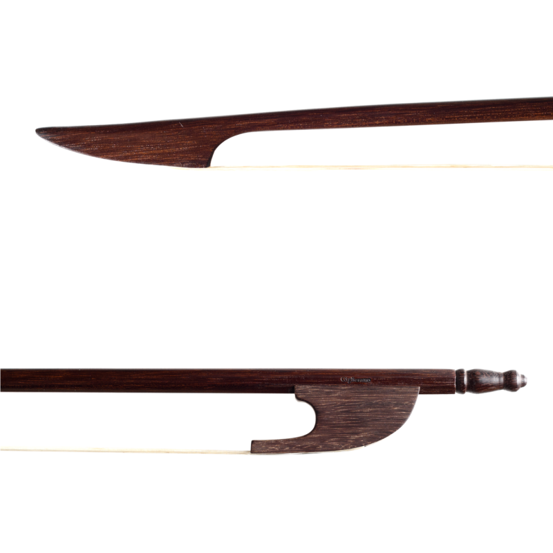 Giglierano Short Baroque Bow - Violin - Katalox