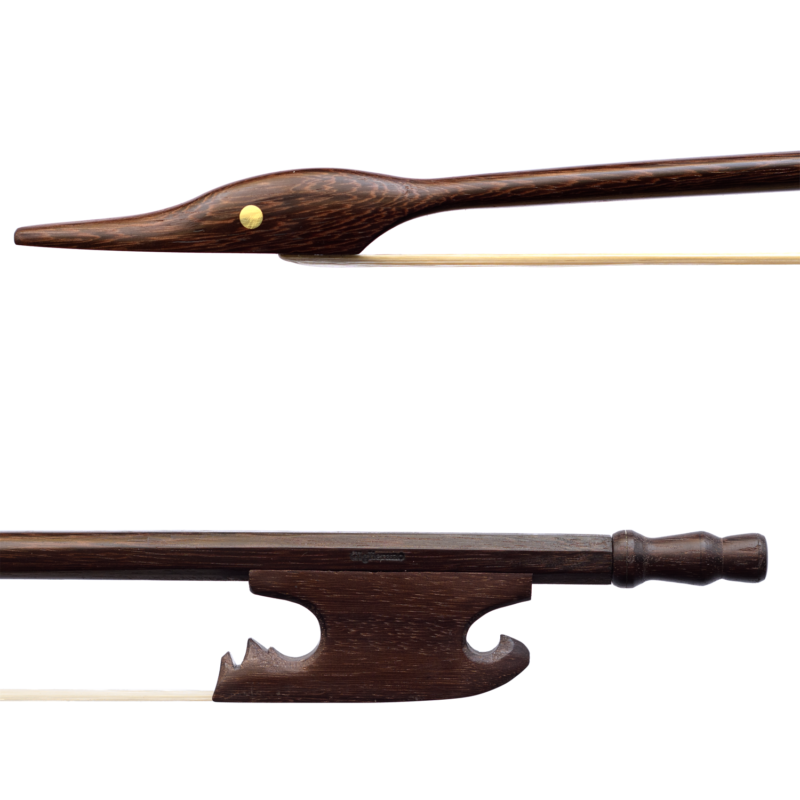 Giglierano Bass Viol Bow - Tielke inspired - Katalox with Brass inlay