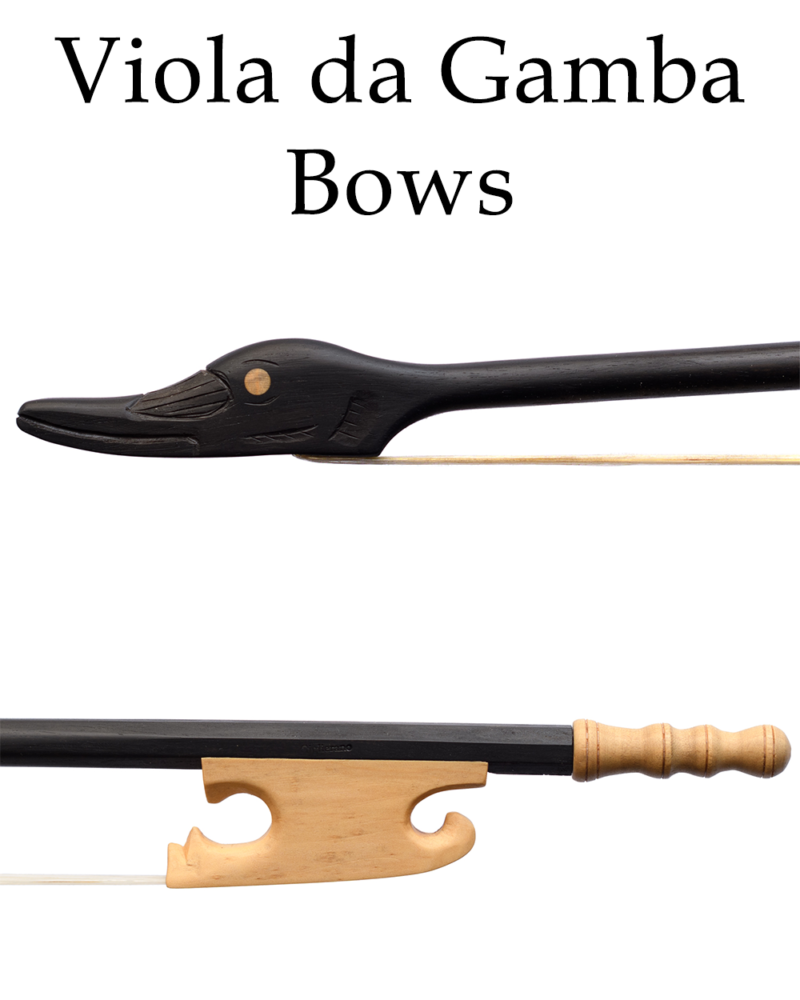 Viola da Gamba Bows
